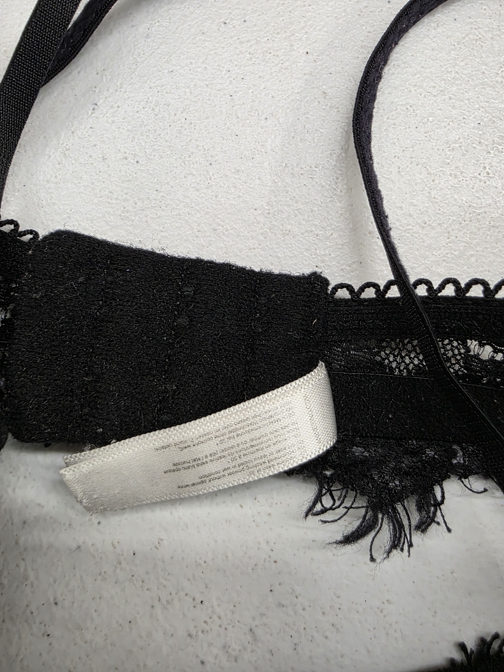 ANINE BING sheer lace bra Black Lace Bralette - Women's Intimates - Picture 7 of 9